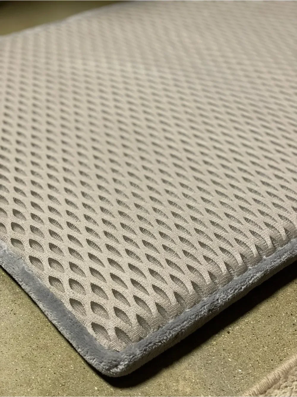 Large Gray Memory Foam Bathmat - Super Soft - (2 ft. X 3 ft.)
